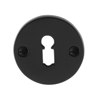 Schlüsselrosette GPF6901.05 51x4mm Schmiedeeisen schwarz
