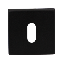 Schlüsselrosette GPF8901.02 50x50x8mm schwarz